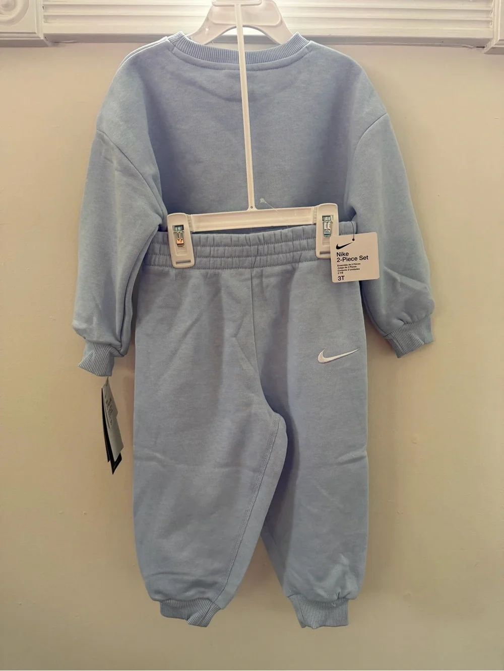 Nike Kids Pastel Blue Sweatshirt & Jogger Set